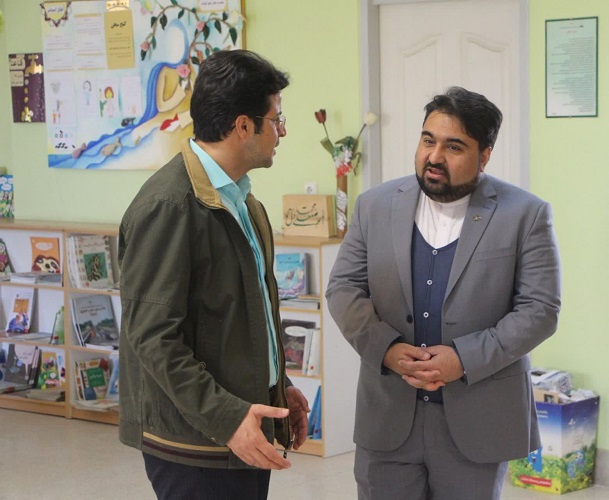 بازدید از کانون پرورش فکری کودکان و نوجوانان شهر حبیبآباد
