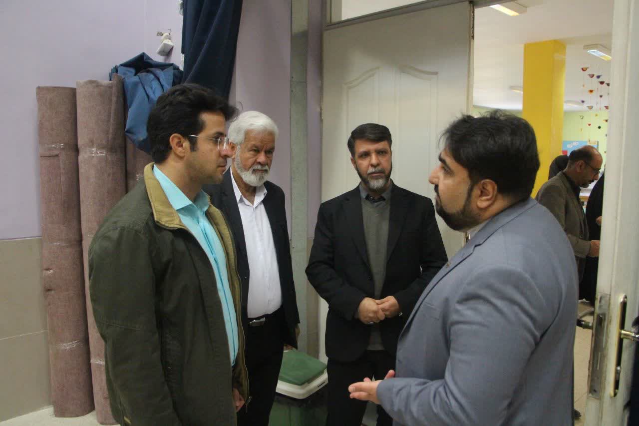 بازدید از کانون پرورش فکری کودکان و نوجوانان شهر حبیب‌آباد