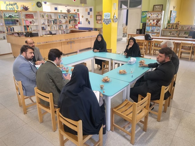 بازدید از کانون پرورش فکری کودکان و نوجوانان شهر حبیبآباد