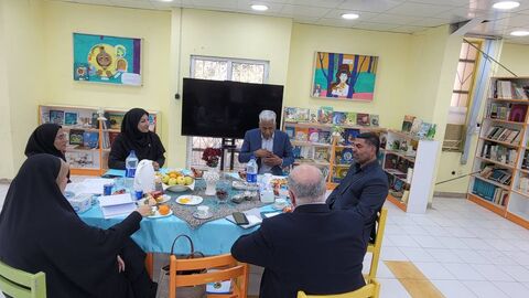 بازدید معاونین و مدیران کانون پرورش فکری کودکان و نوجوانان از مراکز هرمزگان