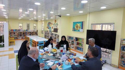 بازدید معاونین و مدیران کانون پرورش فکری کودکان و نوجوانان از مراکز هرمزگان