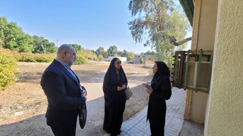 بازدید معاونین و مدیران کانون پرورش فکری کودکان و نوجوانان از مراکز هرمزگان