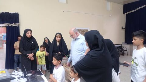 بازدید معاونین و مدیران کانون پرورش فکری کودکان و نوجوانان از مراکز هرمزگان