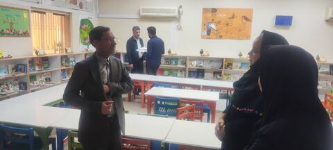 بازدید معاونین و مدیران کانون پرورش فکری کودکان و نوجوانان از مراکز هرمزگان
