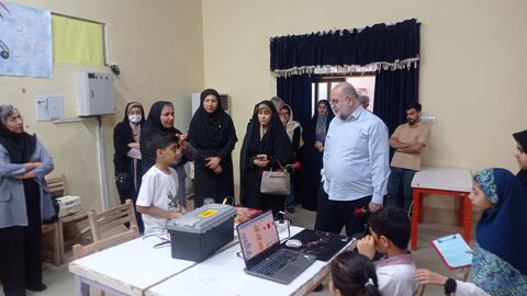 بازدید معاونین و مدیران کانون پرورش فکری کودکان و نوجوانان از مراکز هرمزگان
