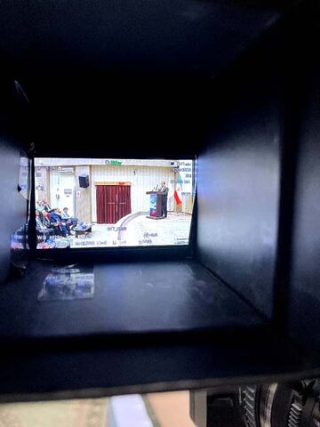 آیین گشایش سالن سینما کانون در مرکز ابوموسی