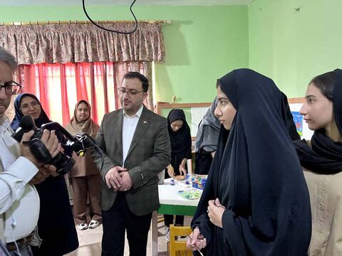 آیین گشایش سالن سینما کانون در مرکز ابوموسی