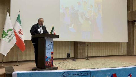 آیین گشایش سالن سینما کانون در مرکز ابوموسی