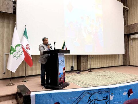 آیین گشایش سالن سینما کانون در مرکز ابوموسی