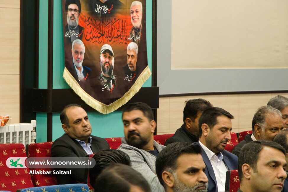 حضور شهید گمنام در اداره‌کل کانون لستان کرمان