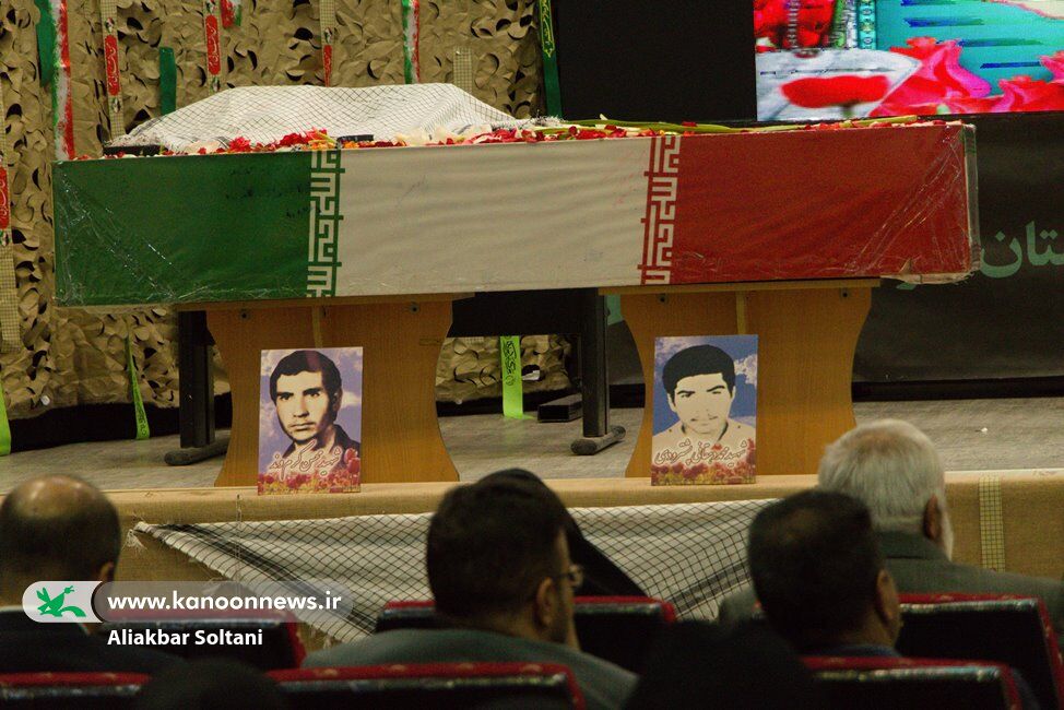 حضور شهید گمنام در اداره‌کل کانون لستان کرمان