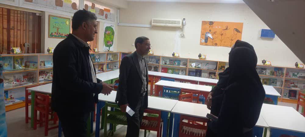 بازدید مدیران کل حراست ، کانون زبان و کانون علوم و فناوریهای نوین ایران از مرکز قشم