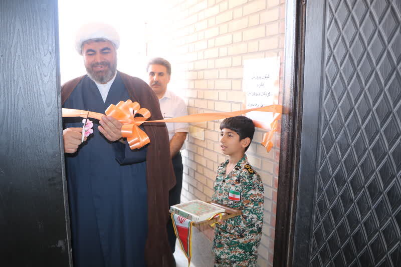 افتتاح پایگاه کانون پرورش فکری کودکان و نوجوانان در جزیره سیری
