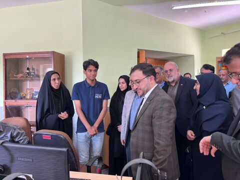 گزارش تصویری/ توسعه عدالت فرهنگی و آموزشی در جزایر سه گانه