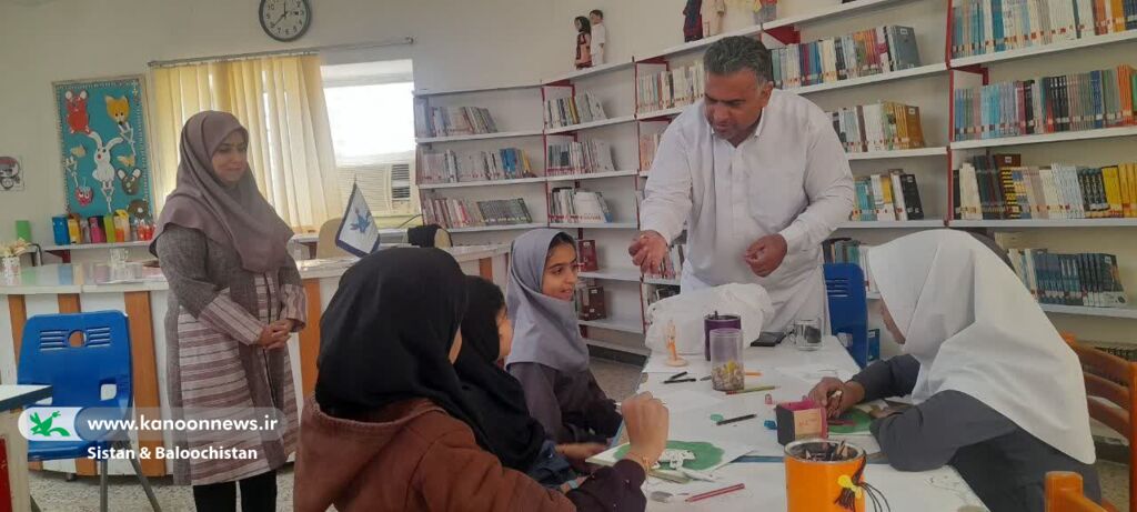 بازدید مدیرکل کانون سیستان و بلوچستان از مراکز جنوب استان و تأکید بر تقویت قصه‌گویی و طرح کانون مدرسه