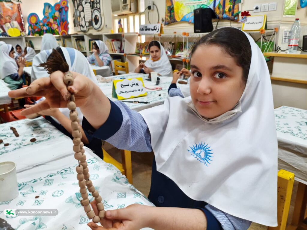 کارگاه «تسبیح سفالی» در کانون ماهشهر برگزار شد