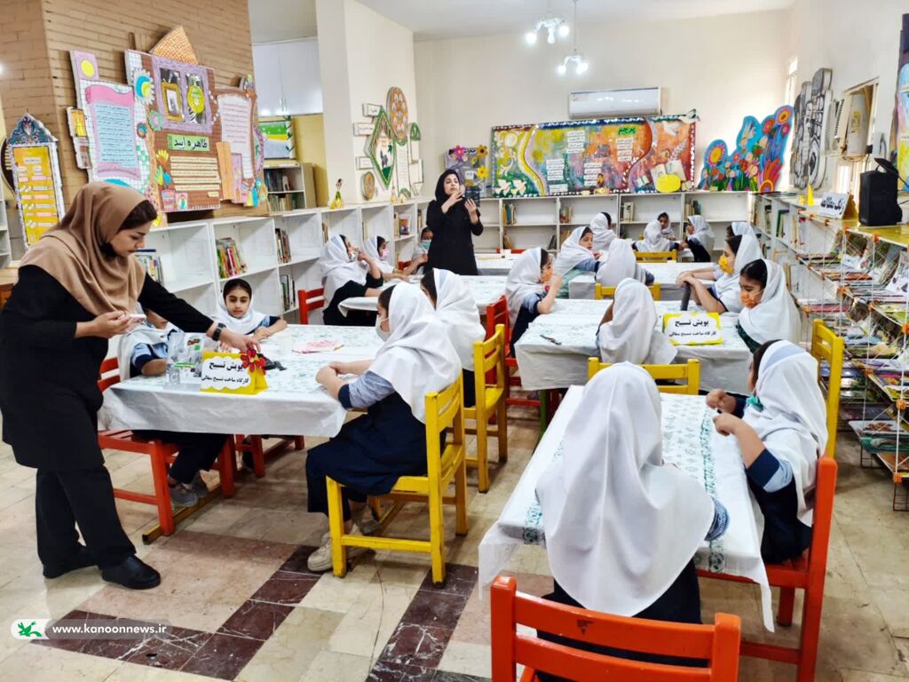 کارگاه «تسبیح سفالی» در کانون ماهشهر برگزار شد