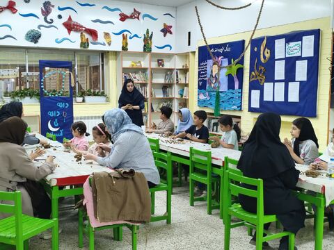 گزارش تصویری «پویش تسبیح» در مرکز فرهنگی شماره 4 مشهد