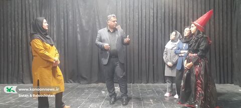 بازدید مدیرکل کانون پرورش فکری سیستان و بلوچستان از مراکز فرهنگی‌هنری استان