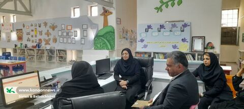 بازدید مدیرکل کانون پرورش فکری سیستان و بلوچستان از مراکز فرهنگی‌هنری استان
