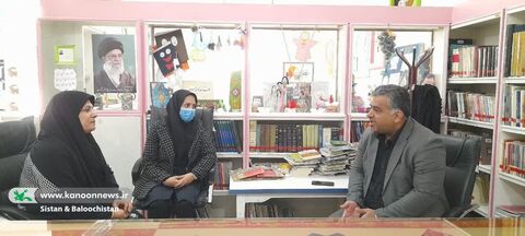 بازدید مدیرکل کانون پرورش فکری سیستان و بلوچستان از مراکز فرهنگی‌هنری استان
