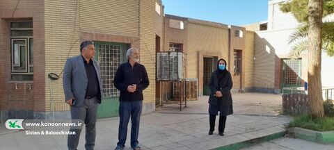 بازدید مدیرکل کانون پرورش فکری سیستان و بلوچستان از مراکز فرهنگی‌هنری استان