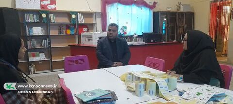 بازدید مدیرکل کانون پرورش فکری سیستان و بلوچستان از مراکز فرهنگی‌هنری استان