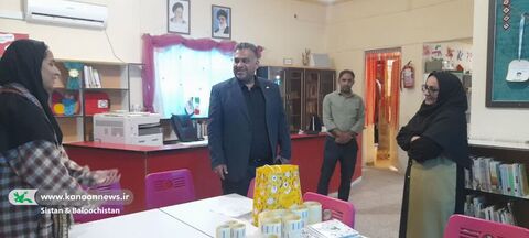 بازدید مدیرکل کانون پرورش فکری سیستان و بلوچستان از مراکز فرهنگی‌هنری استان