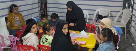 غرفه فاطمیه کانون بندر امام در پارک شهر برپا شد