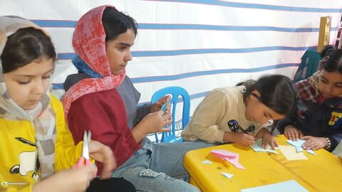 غرفه فاطمیه کانون بندر امام در پارک شهر برپا شد