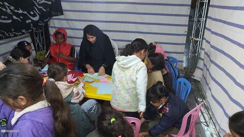 غرفه فاطمیه کانون بندر امام در پارک شهر برپا شد