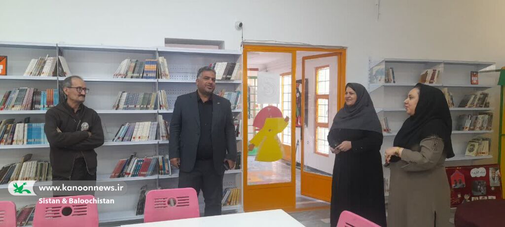 بازدید مدیرکل کانون سیستان و بلوچستان از مراکز فرهنگیهنری شمال استان