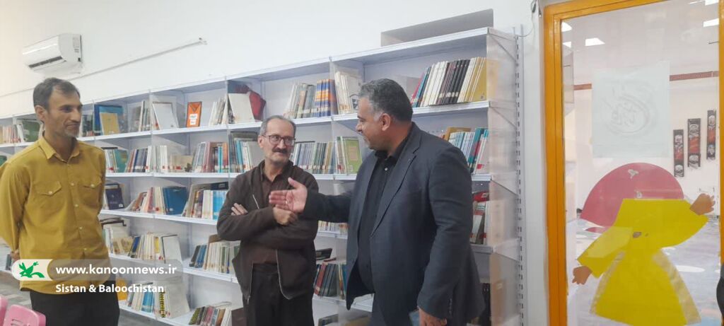 بازدید مدیرکل کانون سیستان و بلوچستان از مراکز فرهنگیهنری شمال استان