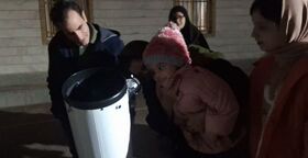 گزارش تصویری برگزاری کارگاه نجوم و رصد ماه در پژوشکده خوارزمی کنگاور