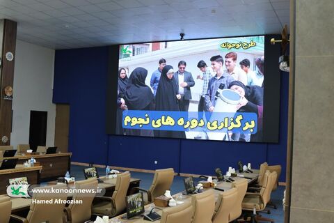 نشست صمیمانه نوجوانان فعال کانون مازندران با دکتر یونسی استاندار مازندران