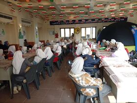 غرفه های کانون پرورش فکری در بیت تاریخی امام خمینی افتتاح شد