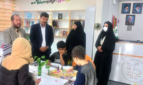 بازدید معاون فرمانداری الشتر لرستان ازمراکز کانون‌ پرورش فکری