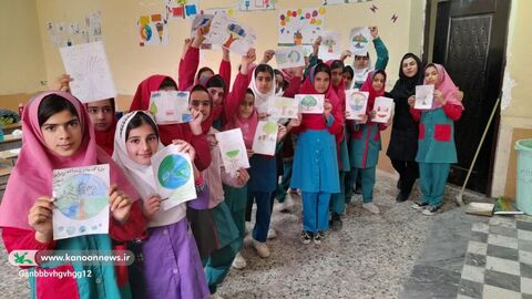 کودکان خوزستان با قصه، آزمایش و هنر؛ اهمیت خاک سالم را شناختند