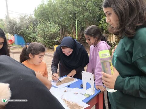 کودکان خوزستان با قصه، آزمایش و هنر؛ اهمیت خاک سالم را شناختند