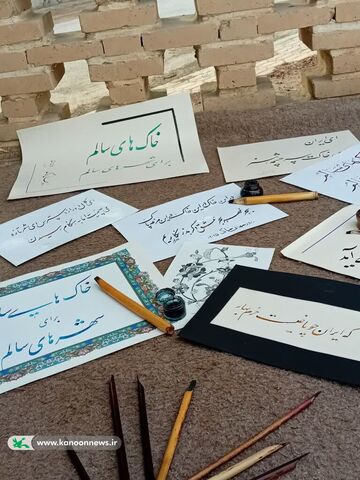 کودکان خوزستان با قصه، آزمایش و هنر؛ اهمیت خاک سالم را شناختند