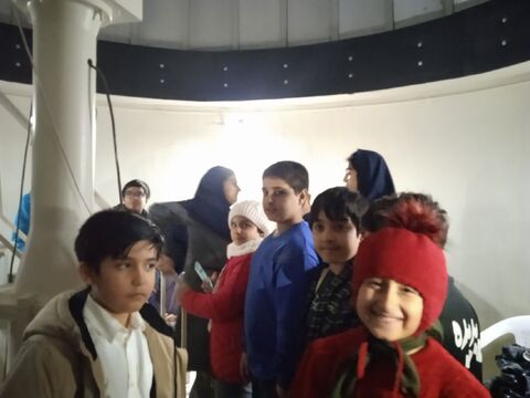 بازدید اعضای باشگاه نجوم و رصدخانه کانون از رصدخانه دانشگاه فردوسی مشهد