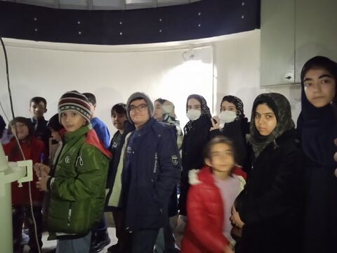 بازدید اعضای باشگاه نجوم و رصدخانه کانون از رصدخانه دانشگاه فردوسی مشهد