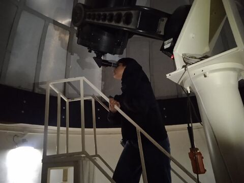 بازدید اعضای باشگاه نجوم و رصدخانه کانون از رصدخانه دانشگاه فردوسی مشهد