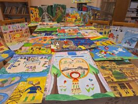 راه‌یابی آثار کودکان و نوجوانان گلستانی به دهمین دوسالانه ملی هنرهای تجسمی