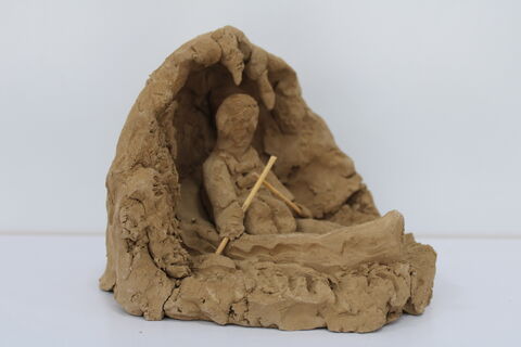 گزارش تصویری/ داوری آثار هنری دوسالانه هنرهای تجسمی در کانون همدان