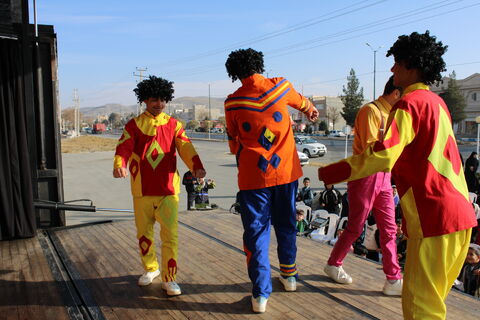 گزارش تصویری/تماشاخانه سیار کانون همدان