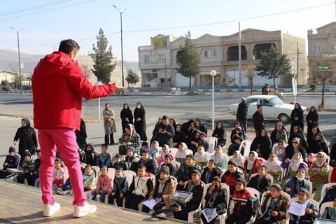 گزارش تصویری/تماشاخانه سیار کانون همدان