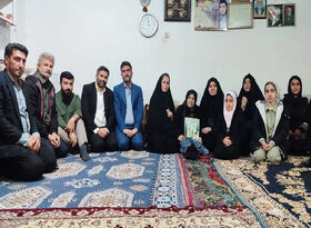 مادر گرانقدر شهید رضا مومنی طارمسری تجلیل‌شد