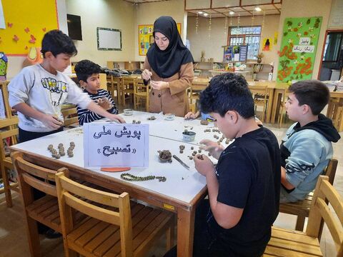 پویش تسبیح به مناسبت ولادت حضرت فاطمه زهرا(س) در مراکز کانون پرورش فکری کودکان و نوجوانان استان آذربایجان شرقی