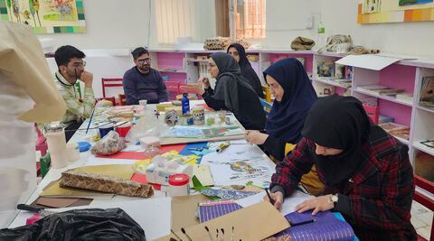 آغاز ساخت دکور هفدهمین جشنواره ملی پژوهش در کانون استان قم